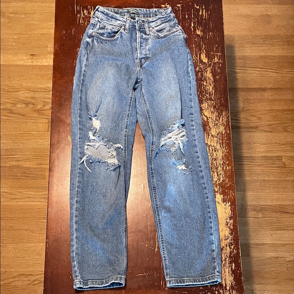 Women’s wild fable super high-rise straight leg jean size 00